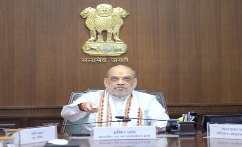 “Home Minister Amit Shah launches Trusted Traveler Program at five Indian airports via video conference.”