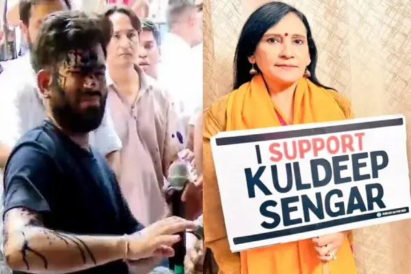 रेपिस्ट कुलदीप सिंह सेंगर का किया था सपोर्ट, खुद को बताती है ‘कट्टर हिंदू’, अभिजीत दीपके पर स्याही फेंकने वाली महिला कौन?