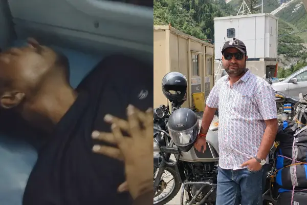 चलती ट्रेन में युवक को आया हार्ट अटैक, पूर्व छात्रसंघ अध्यक्ष ने CPR देकर बचाई जान
