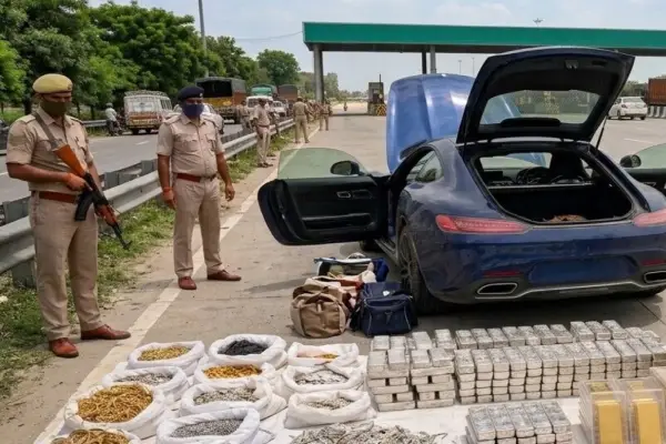 अयोध्या में कार से मिला करोड़ों का खजाना, 3.5 क्विंटल चांदी और सोने के जेवरात जब्त