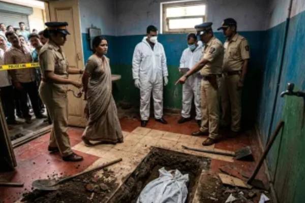 बाथरूम के नीचे दफन था पति, ऊपर रोज नहाती थी पत्नी… आगरा में 45 दिन बाद खुला हत्या का राज
